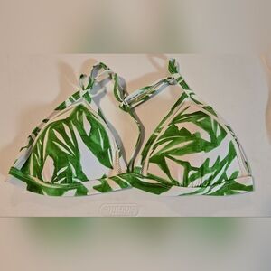Athleta Palm Print Bikini Top